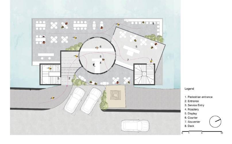 Starbucks Reserve — roof plan (PDF)